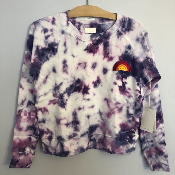 Mother The Square Tie Dye Sweatshirt - Picture 5 of 8